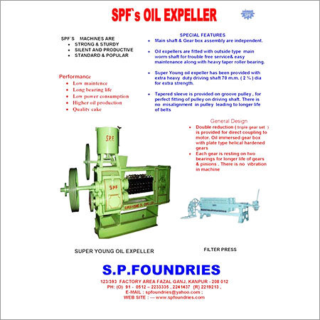 Seed Oil Extraction Machine - Oil Expeller